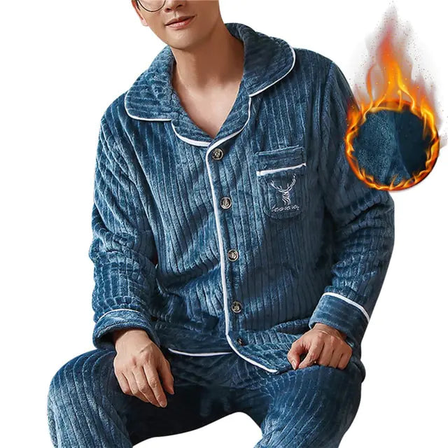Warm Pajamas Set