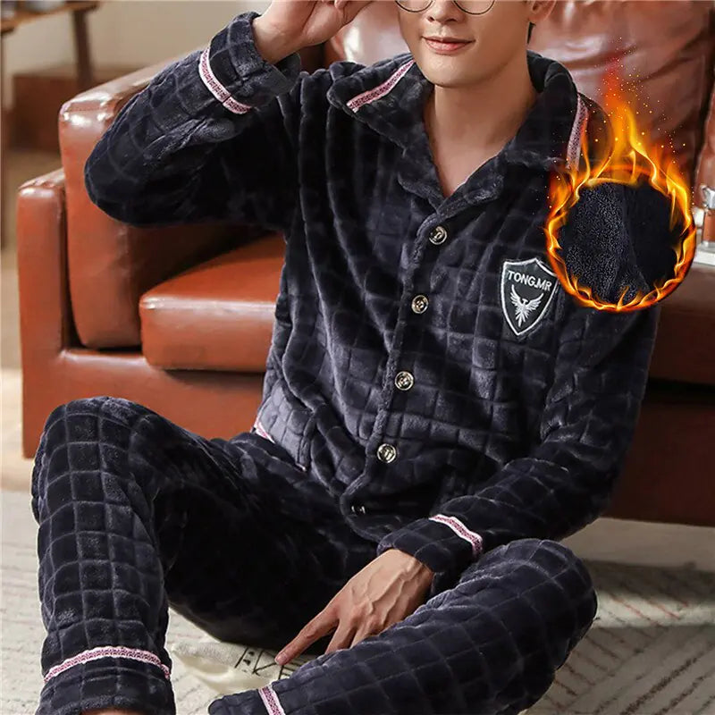 Warm Pajamas Set