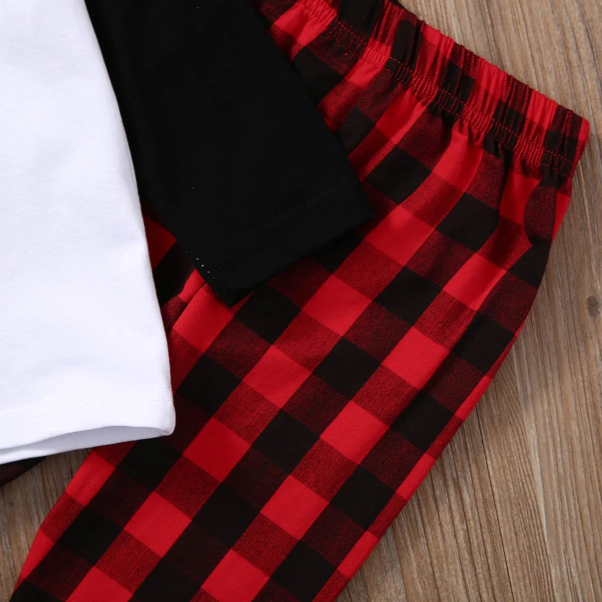 Deer Pajamas Plaid Set